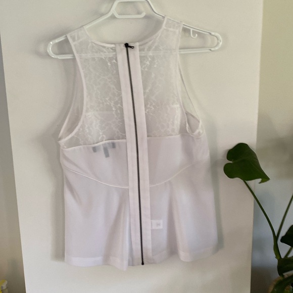 ROBERT RODRIGUEZ while lace sheer top zipper 8 - Picture 3 of 4